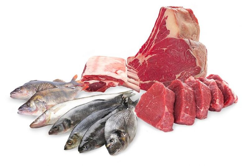 carne e pesce per la dieta ducana
