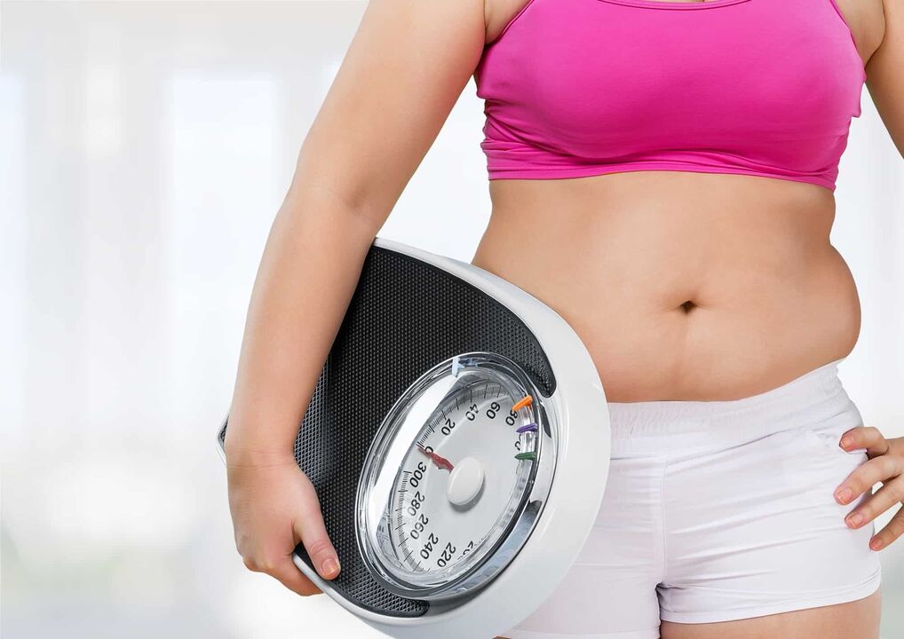 donna grassa vuole perdere peso